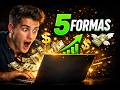 5 formas reales de ganar dinero por internet (2026).