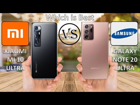 Xiaomi Mi 10 Ultra VS Samsung Galaxy Note 20 Ultra | Comparison