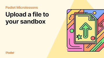 Upload a file to your sandbox