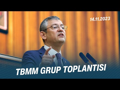 TBMM CHP GRUP TOPLANTISI 14/11/2023