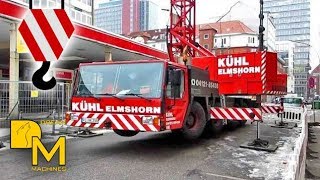 LIEBHERR MOBILKRAN REEPERBAHN HAMBURG MK 80 MOBILBAUKRAN LTM 1130-5.1 AUTOKRAN