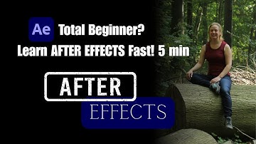 After Effects Beginner Tutorial, Learn the Basics in 5 Minutes