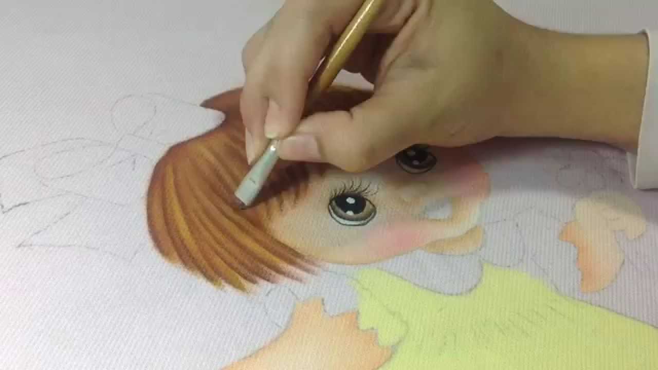 Thanynha Avila - Pintando cabelo em Fralda