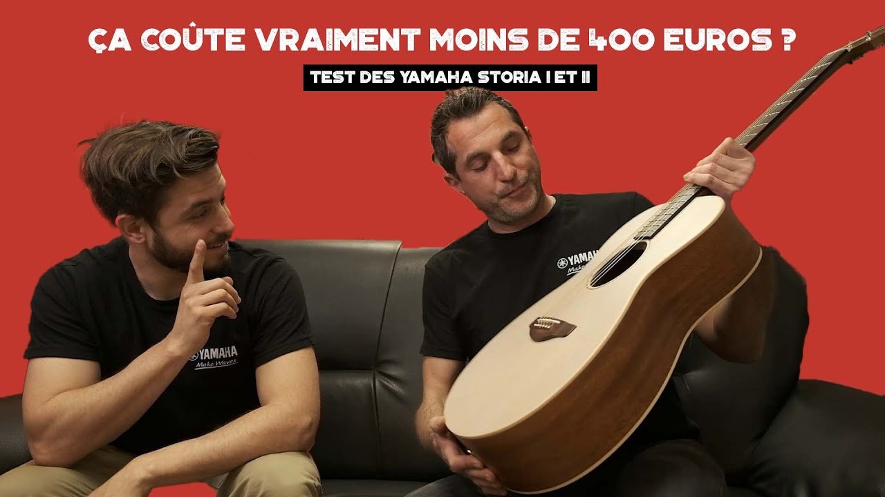 Des guitares Yamaha à moins de 400 euros qui font le café ! - Test