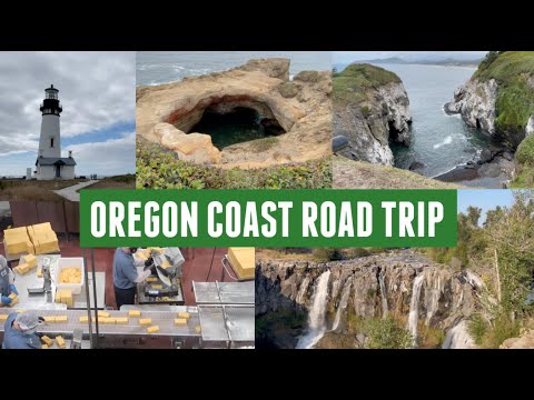 Видео: Exploring the Oregon Coast and Tillamook Creamery!
