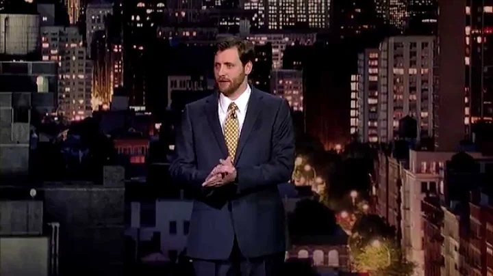 Comedian Johnny Beehner on Late Show with David Letterman