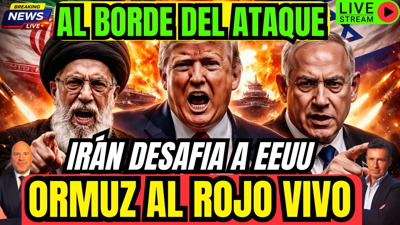 DIRECTO.URGENTE. IRÁN DESAFIA A EEUU.NETANYAHU EXIGE GUERRA.ZELENSKI SIN TIEMPO.RUSIA UCRANIA ORMUZ