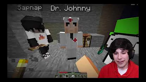 "Dr. Johnny" Scene -“Minecraft, But If You Laugh You Lose FINALE”
