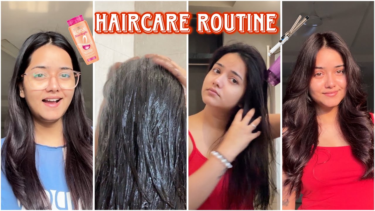 HAIRCARE ROUTINE TIME🧴♥️ Most requested video!! 🫢