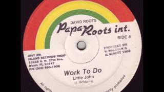 Sly &amp; Robbie - Work Dub - 12&quot; Papa Roots Int - DIGITAL Take Five Riddim 80&#39;s DANCEHALL
