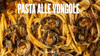 Pasta alle vongole avec un ingrédient secret  (pâtes aux palourdes)