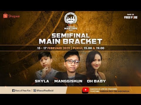 2019 Free Fire Shopee Indonesia Masters Main Bracket C Round 2 Semifinal