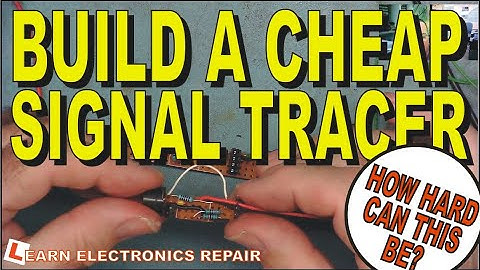 Build A Cheap DIY Signal Tracer / Injector Pen Useful For Electronics Fault Finding