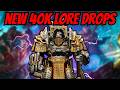 40K REIGN OF IRON Lore Drops and More True Solo Hard Strat Stuff (THANK YOU FOR 70,000 SUBSCRIBERS)