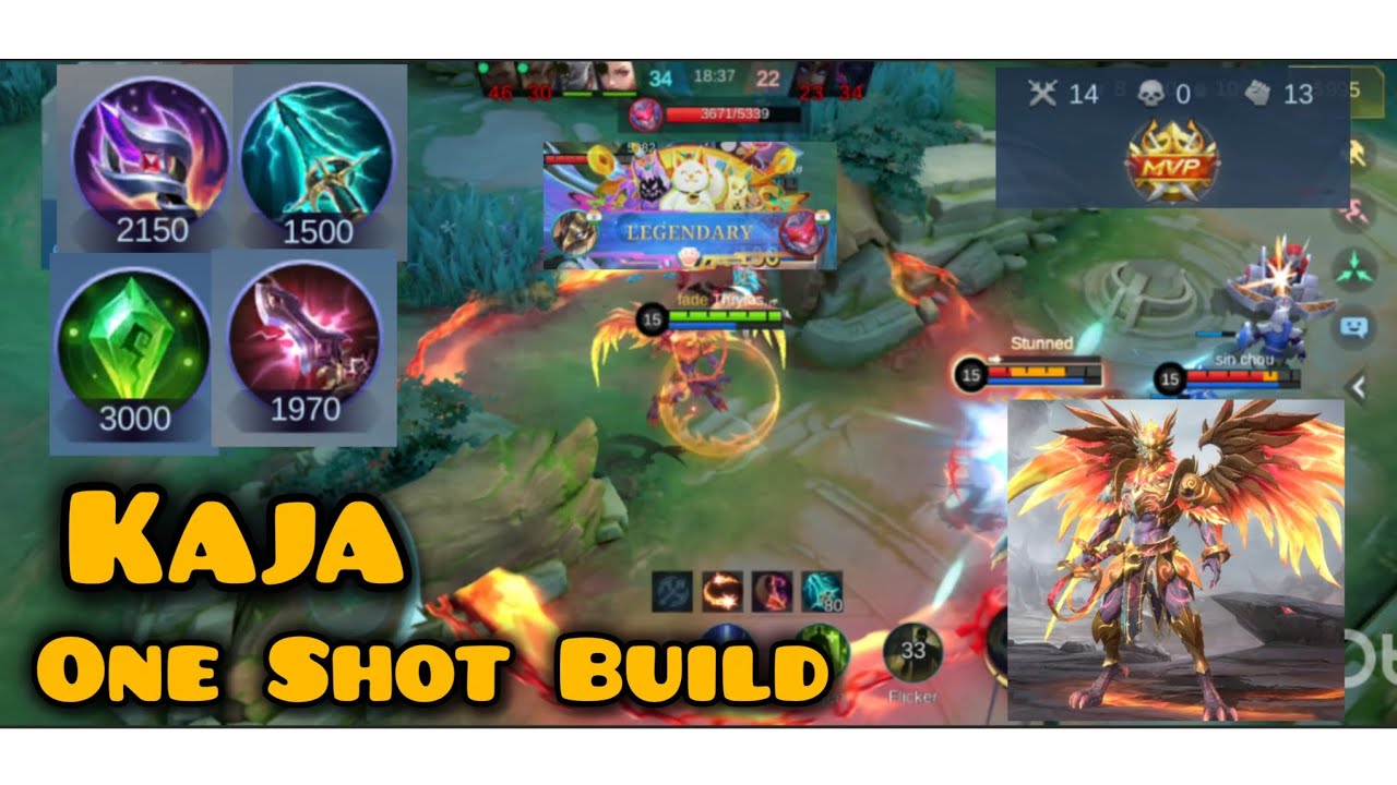 Kaja Mage Build is Next Level | Unstoppable One shot kill gameplay | mlbb