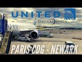 Trip Report | Paris CDG - Newark | United Airlines Economy Plus | Boeing B787-10