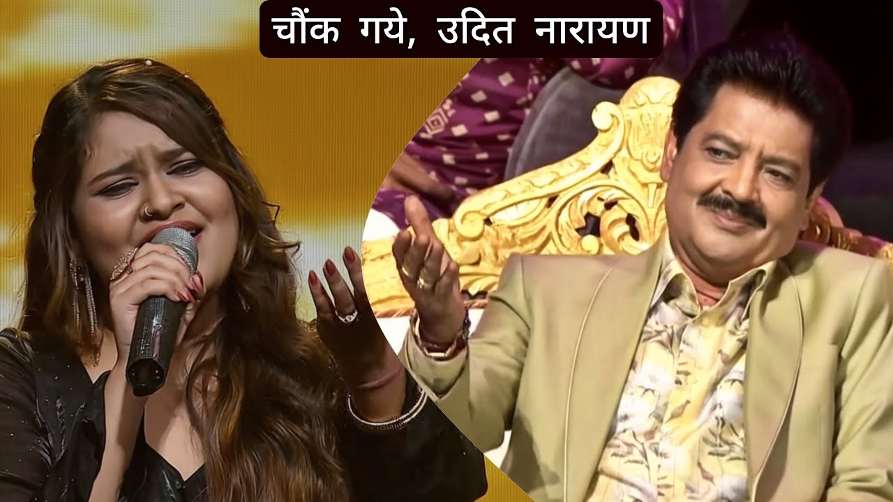 Sneha Shankar New Song - क्यूँ किसी को बफा के बदले बफा नहीं मिलती | Udit Narayan Indian Idol 15 ||