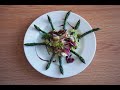 Рецепт салат со спаржей