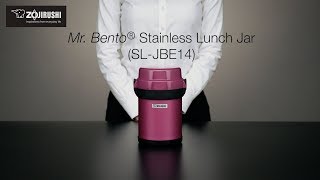 Zojirushi Mr. Bento Stainless Lunch Jar SL-JBE14