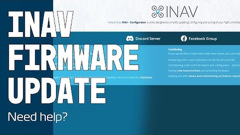 INAV Firmware Update Guide (Step-by-Step) | For New Pilots & Beginners