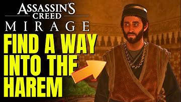 Find A Way Into The Harem | Assassin Creed Mirage | Wear A Eunuch