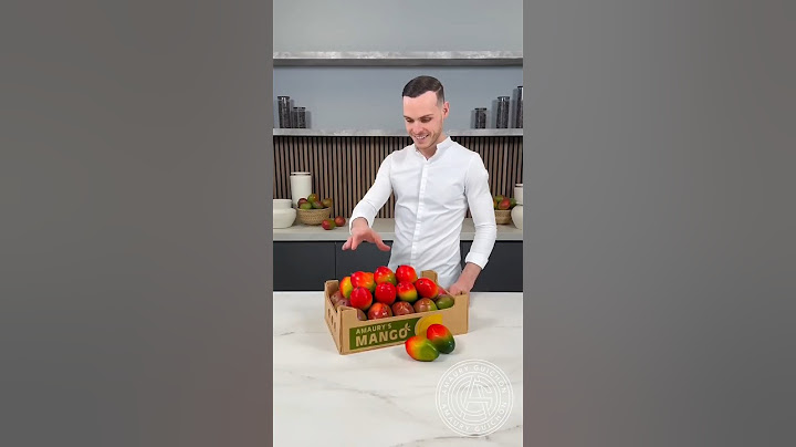 Carton of mangoes! 🥭 #amauryguichon #chocolate