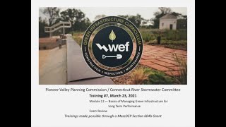 Green Infrastructure Certification Training #7
