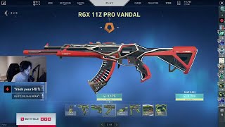 SEN TenZ Reacts To *New* RGX 11Z Pro Skins - TenZ gameplay with *new* skin