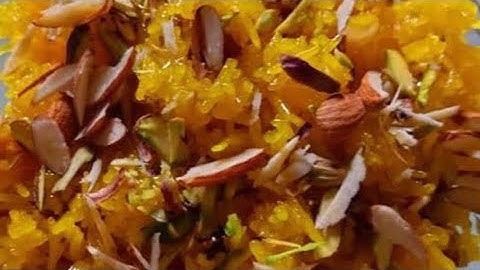 केसरिया मीठे चावल - बसंत पंचमी के लिये पारंपरिक आसान रेसिपी-बच्चों की खास पसंद | Yellow Sweet Rice