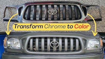 How to Paint a Chrome or Shiny Surface | Budget DIY