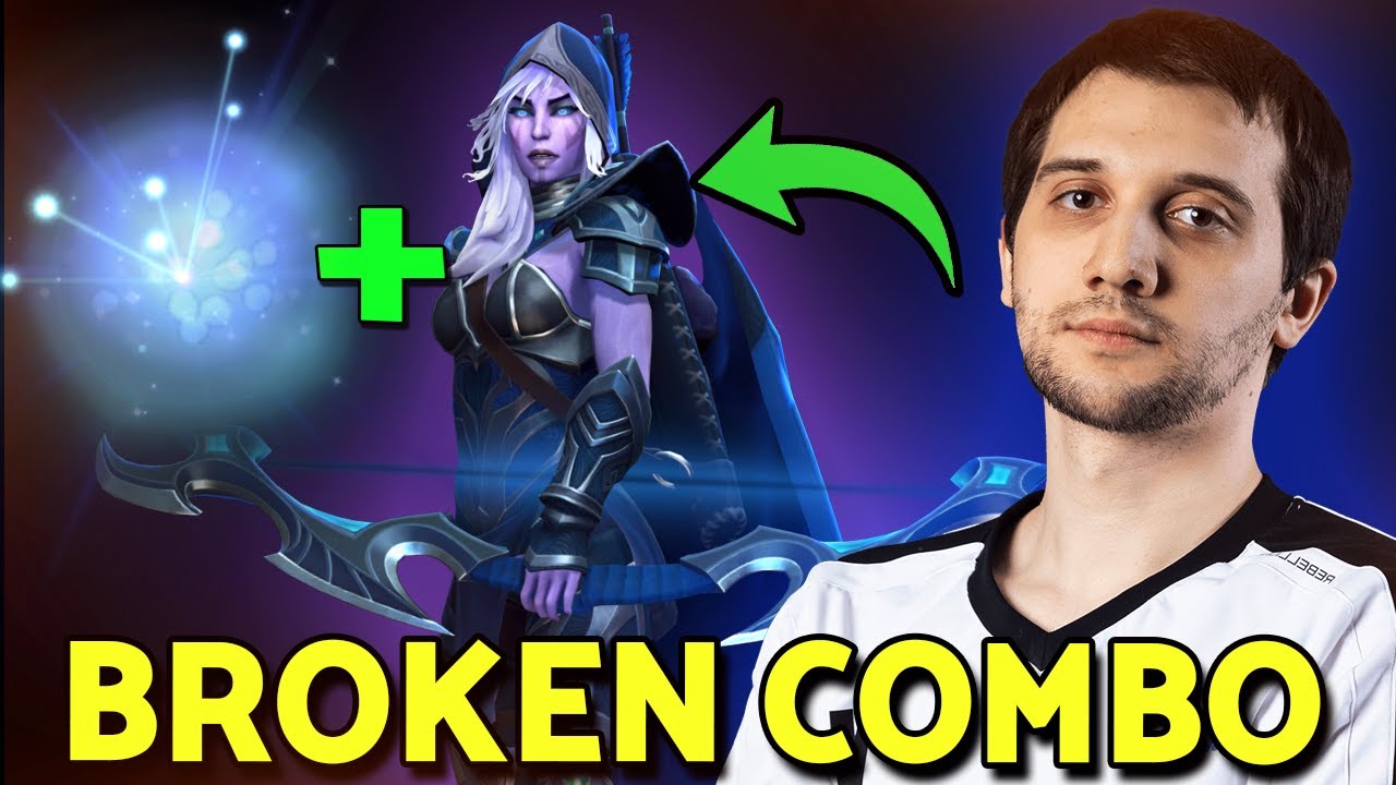 Arteezy Plays the Most Broken Combo: Drow Ranger and IO!