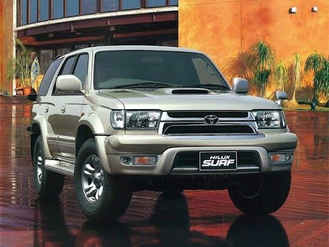 Обзор  Hilux Surf 185 140 лс  1996 гв . Супер внедорожник за 450 к