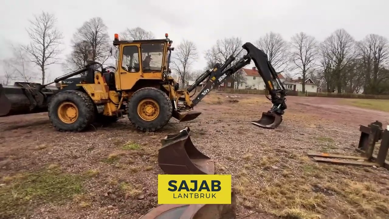 Grävlastare, Volvo BM 6300 | Sajab Auktioner