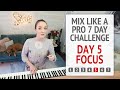 Day 5 Focus - Mix Like a Pro 7 Day Vocal Challenge