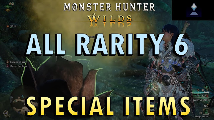 Monster Hunter Wilds - All Rarity 6 Special Items | Explorer Eastlands Trophy Guide (+ Commentary)