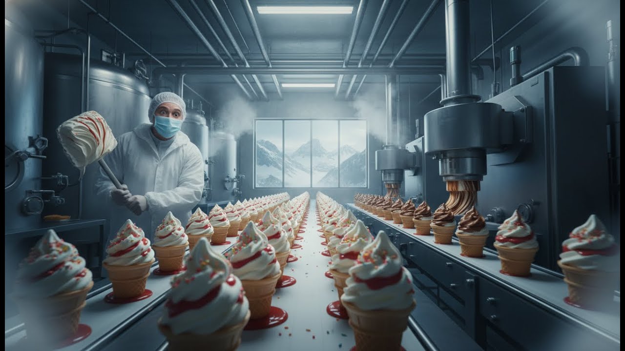 How It’s Made Ice Cream (Factory Process) | From Milk to Perfectly Packed Pints