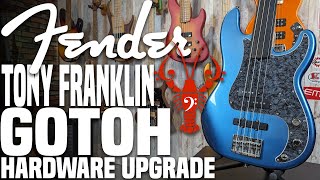 Fender USA Tony Franklin Hardware Upgrade - Fixing the Neck Dive w/ GOTOH - LowEndLobster Fresh Look