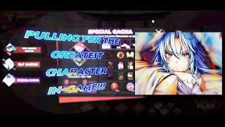 Pulling For Slime Great Sage Character In Anime Dimensions Simulator Pt.4