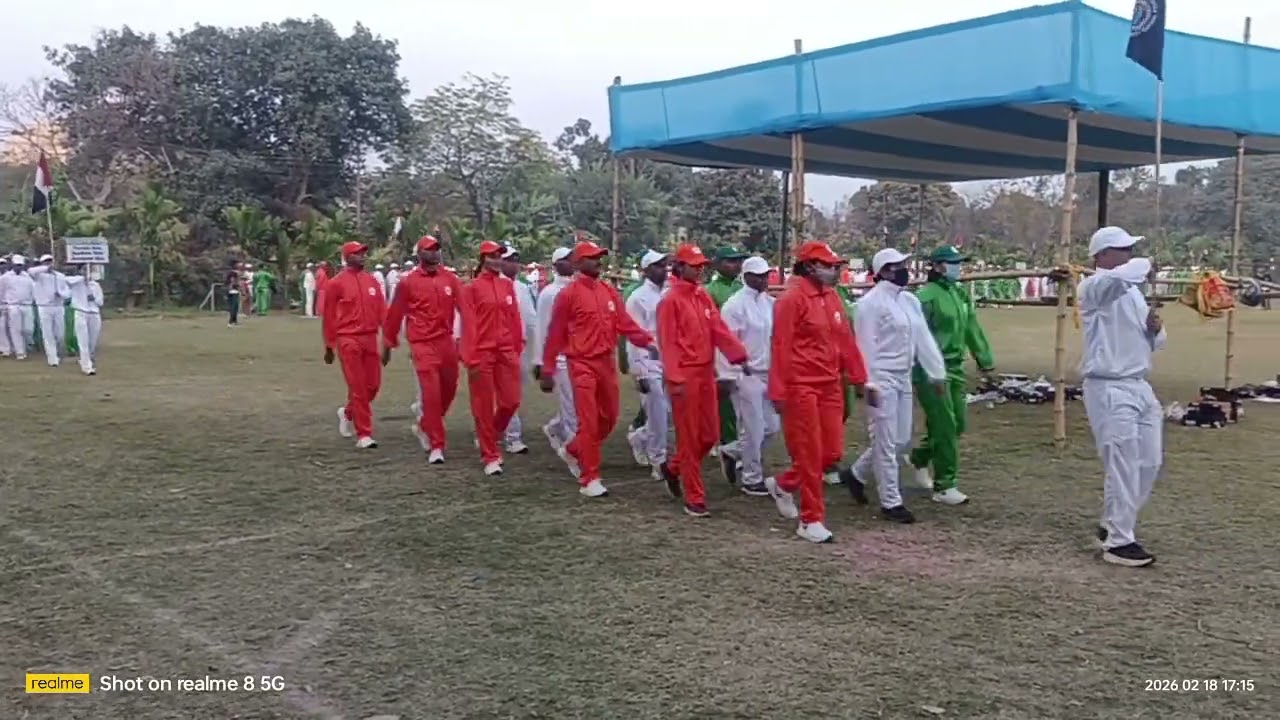 West Bengal Police annual sports prectice 