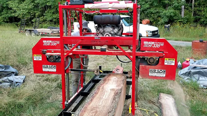 Hudson Sawmill at work