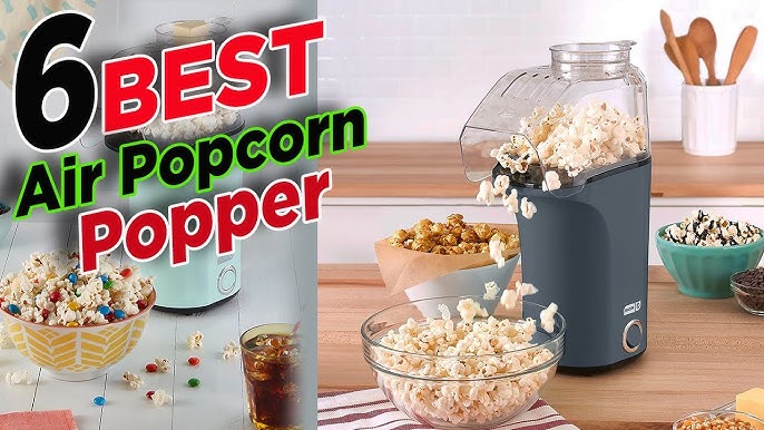 DASH Hot Air Popcorn Popper, Unboxing, Review, Setup & Use