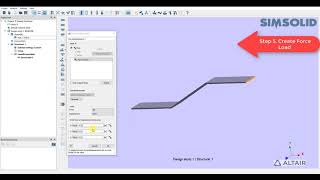 Altair SimSolid VNL02 Z Shaped Cantilever