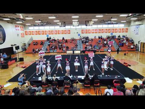 Grafton High School at Bay Rivers District Cheer Competition 2022