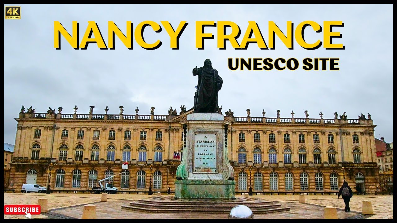 France | Nancy | UNESCO World Heritage Sites | Solo Travel in France | ENG Sub