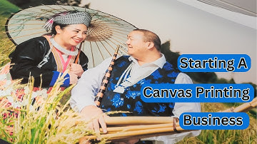 Unboxing Canon GP-4000 and First Canvas Print Job