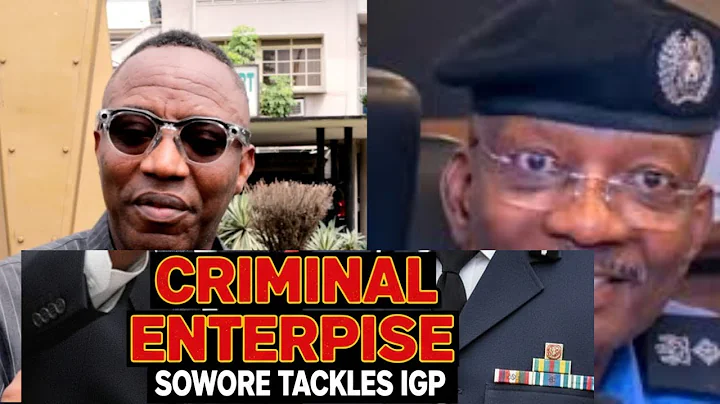 BREAKING : Sowore BLASTS IGP Egbetokun: "You Run a Criminal Enterprise, Not A Police Force