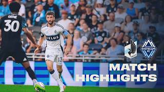 HIGHLIGHTS: Minnesota United vs. Vancouver Whitecaps FC | 25. Juli 2026