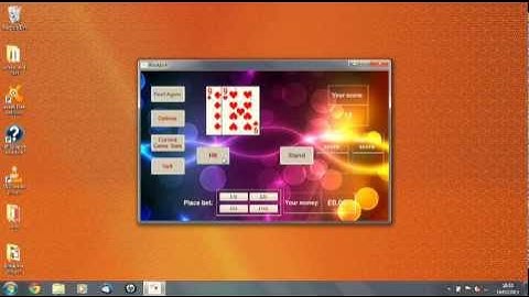 VB.NET | Visual Basic Blackjack game