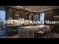 Dark Kitchen Trends 2026 | Small Kitchens in Black, Wood & Cozy Modern Designs