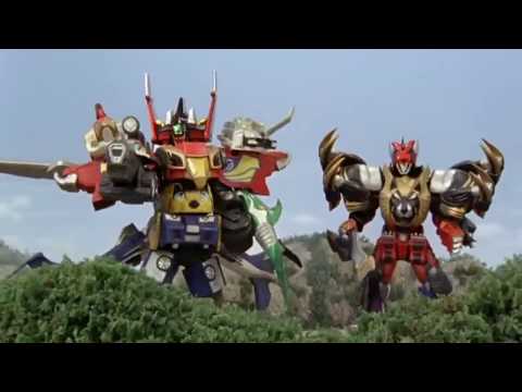 Video gekiranger vs go-onger mecha fight - youtube